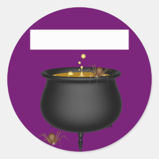 KRW Halloween Name Tag Sticker