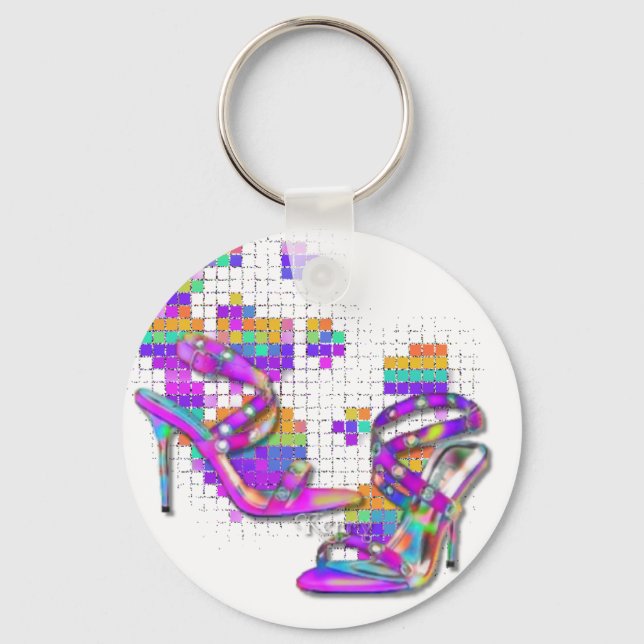 KRW Hippie Dippie Pump Keychain (Front)