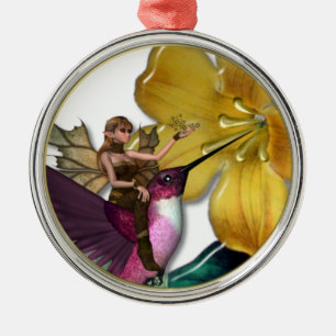 KRW Hummingbird Faery Ornament