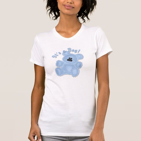 KRW It's a Boy Teddy Bear Maternity T-Shirt