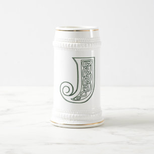 KRW - J - Celtic Monogrammed Stein