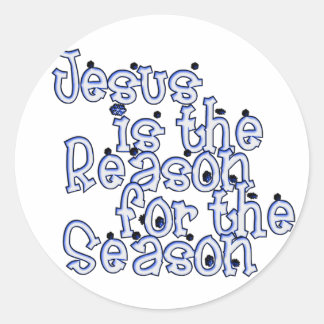 KRW Jesus is the Reason for the Season Stickers