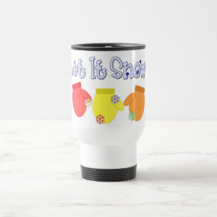 KRW Let It Snow Mittens Christmas Mug