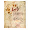 KRW Love is Patient Corinthians Bible Quote Poster