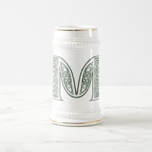 KRW - M - Celtic Monogrammed Stein