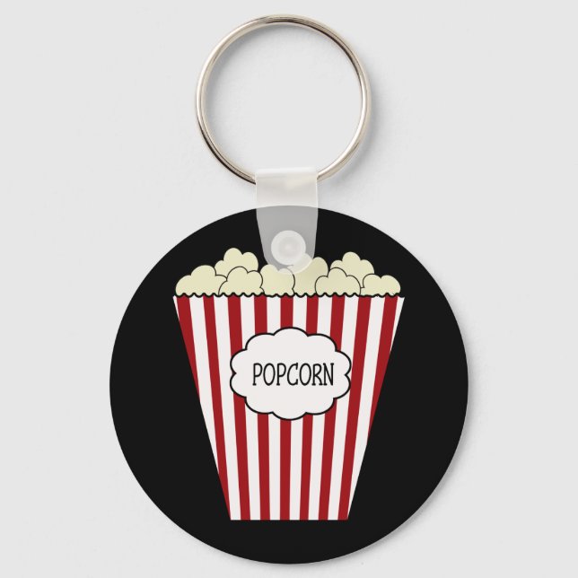 KRW Movie Theatre Popcorn Keychain (Front)