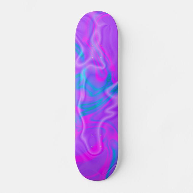 KRW Purple Electric Funk Skateboard (Front)