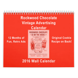 KRW Rockwood Chocolate Co Advertising Calendar