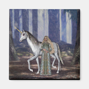 KRW The Virgin and the Unicorn Magnet