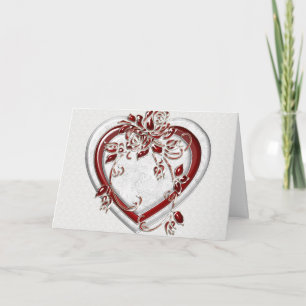 KRW Valentine Heart Holiday Card
