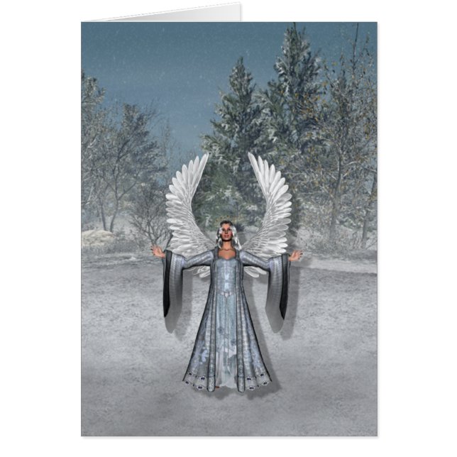 KRW Winter Angel Custom Card (Front)