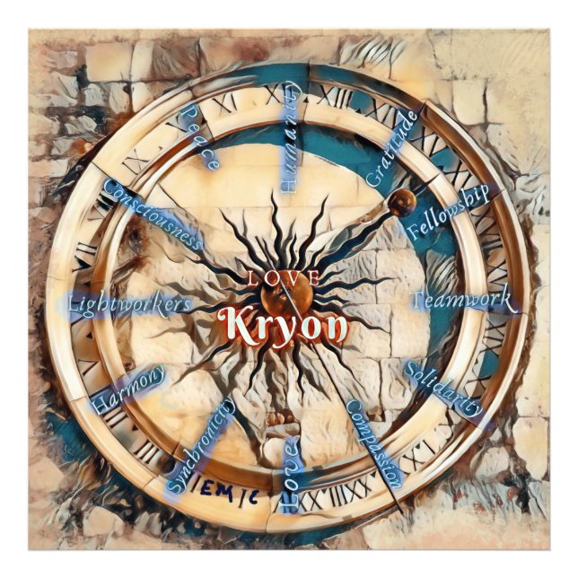 Kryon Times Photo Enlargement Print (Front)