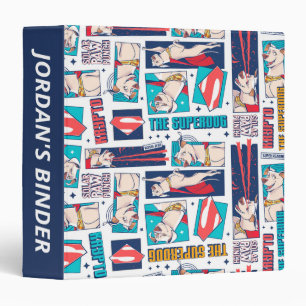 Krypto Comic Panel Pattern Binder