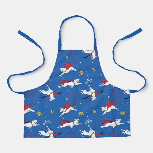 Krypto Flying Pattern Apron (Front)