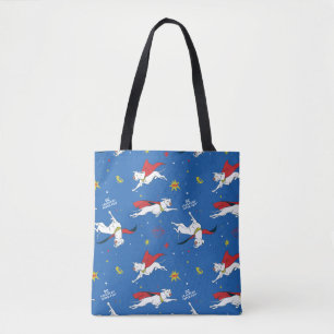Krypto Flying Pattern Tote Bag