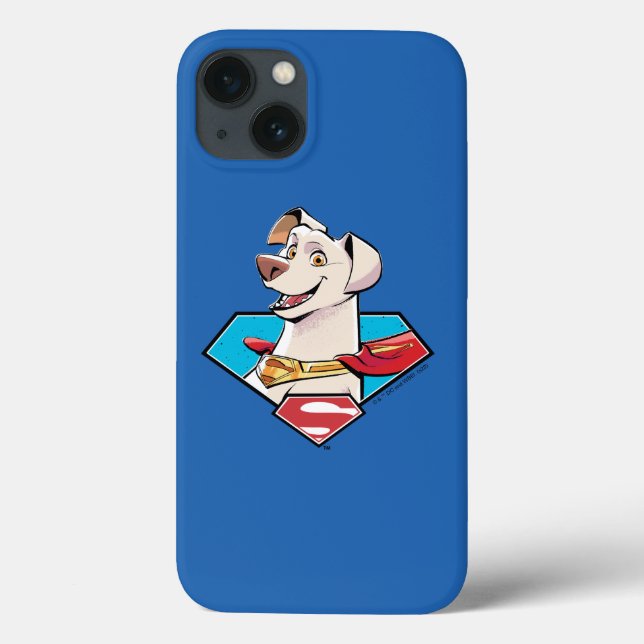 Krypto S-Shield Graphic Case-Mate iPhone Case (Back)
