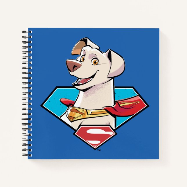 Krypto S-Shield Graphic Notebook (Front)