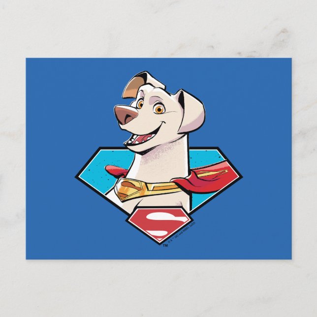 Krypto S-Shield Graphic Postcard (Front)