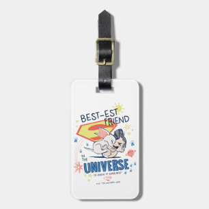Krypto & Superman: Best-est Friend in the Universe Luggage Tag