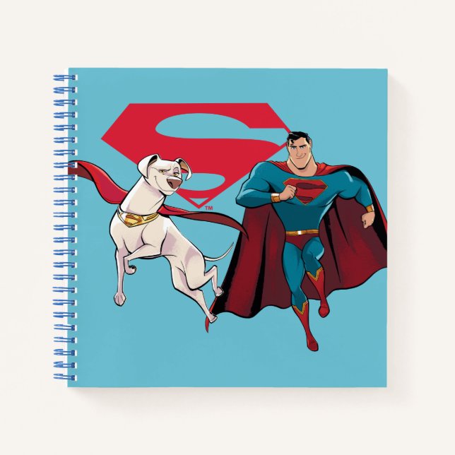 Krypto & Superman Notebook (Front)