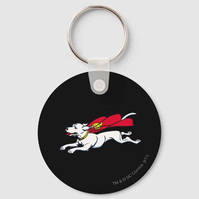 Krypto the dog keychain (Front)
