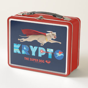 Krypto The Super-Dog Metal Lunch Box