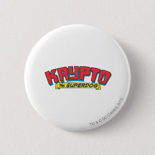 Krypto the superdog 2 inch round button