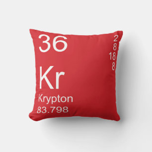 Krypton Throw Pillow