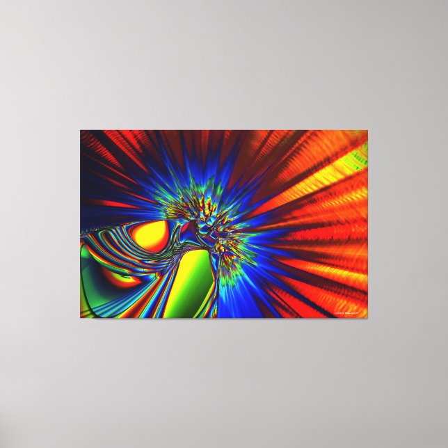 Kryptonite Canvas Print (Front)