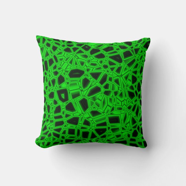 Kryptonite Throw Pillow (Front)