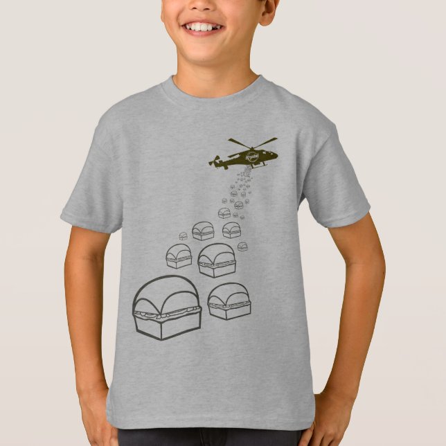 Krystal Helicopter T-Shirt (Front)