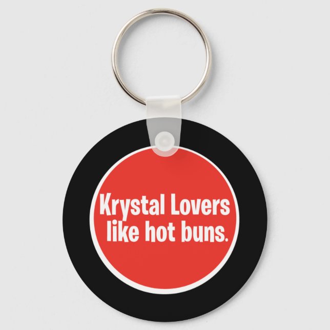 Krystal Hot Buns Keychain (Front)