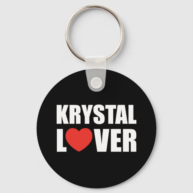 Krystal Lover Keychain (Front)