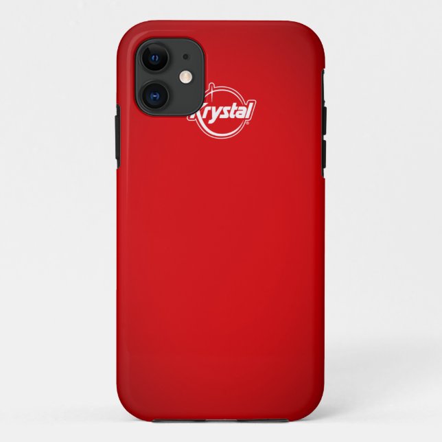 Krystal Red iPhone Case (Back)