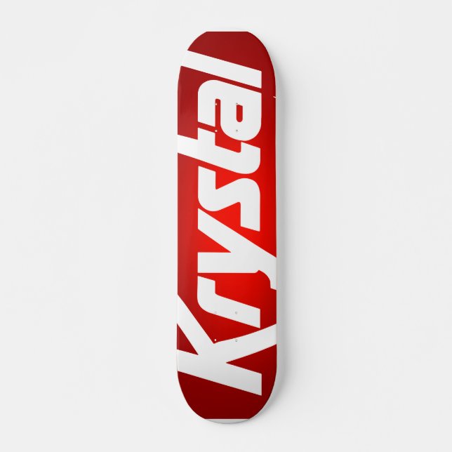 Krystal Skateboard (Devant)