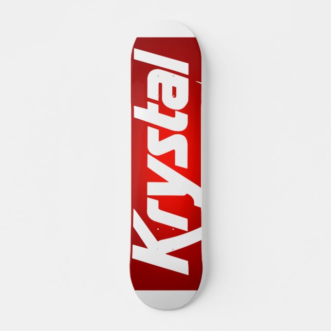 Krystal Skateboard (Front)