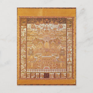 Kshitigarbha, Judge of Hell, from Dunhuang Postcard