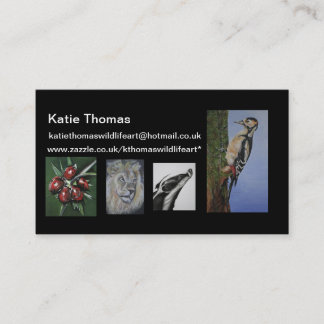 kthomaswildlifeart - carte de visite