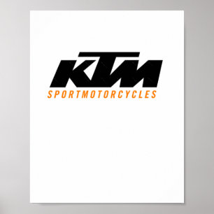 Ktm Logo Sticker2  Poster