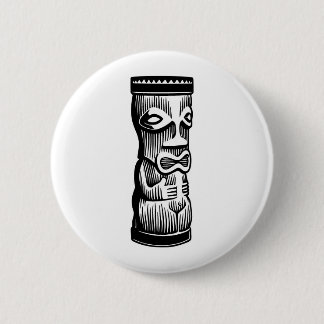 KU TIKI 2 INCH ROUND BUTTON