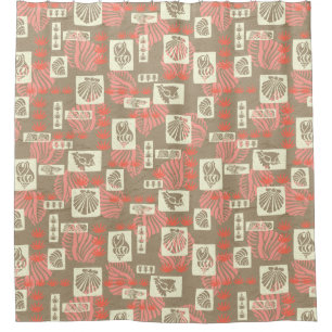 Kua Bay Hawaiian Undersea Shells Aloha Shirt