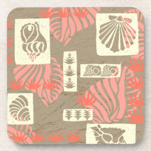 Kua Bay Hawaiian Undersea Shells Coaster