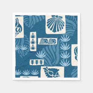 Kua Bay Hawaiian Undersea Shells Napkin