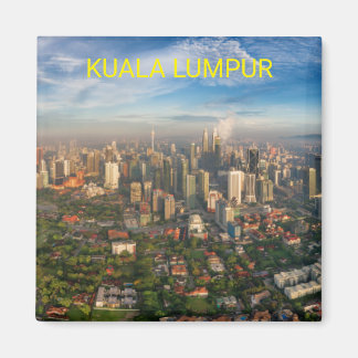 Kuala Lumpur Cityscape Magnet