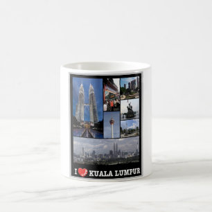 Kuala Lumpur - I Love - Malaysia - Coffee Mug