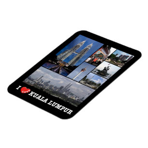 Kuala Lumpur - I Love - Malaysia - Magnet