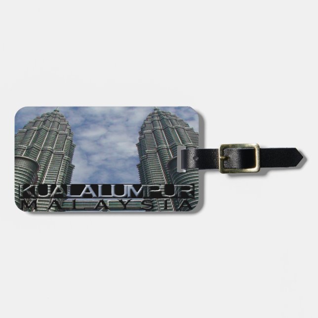Kuala Lumpur Luggage Tag (Front Horizontal)