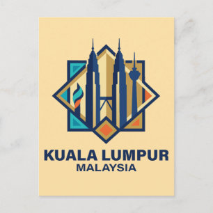 Kuala Lumpur Malaysia Southeast Asia Postcard