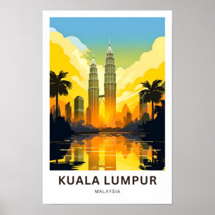 Kuala Lumpur Malaysia Travel Print