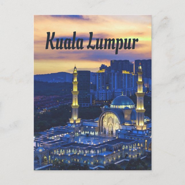 Kuala Lumpur Postcard (Front)